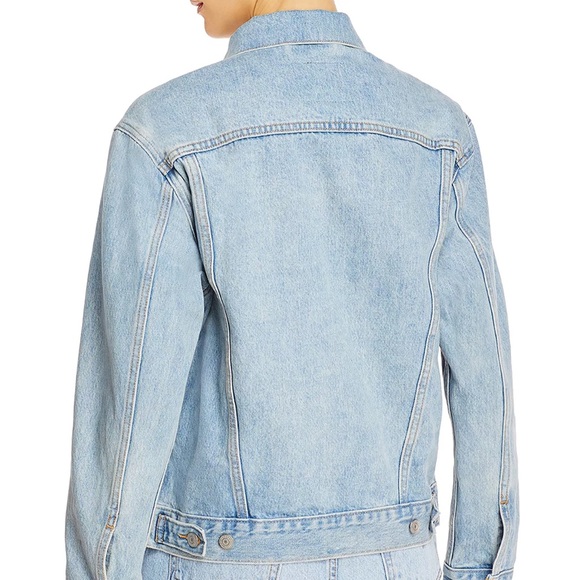 Levi’s Ex-Boyfriend Trucker Jacket Size Medium - Picture 2 of 8
